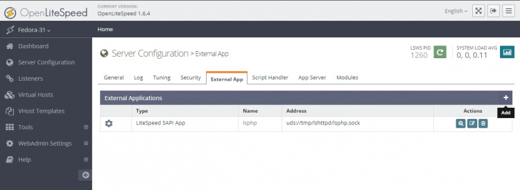Aplicaciones externas