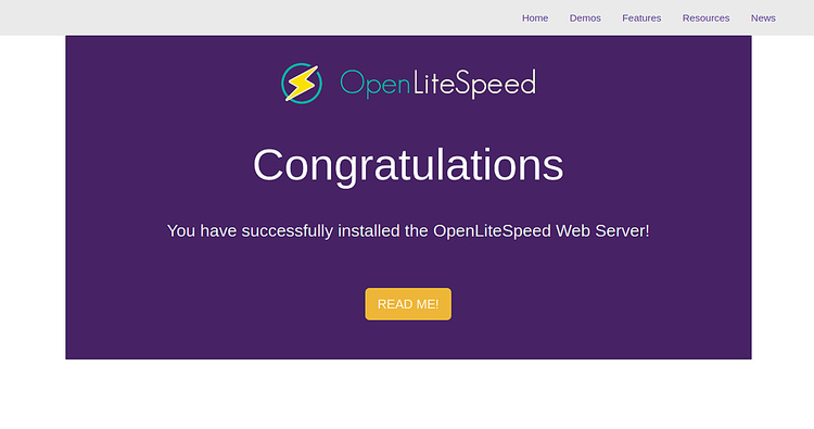 Servidor web OpenLiteSpeed en Debian 10