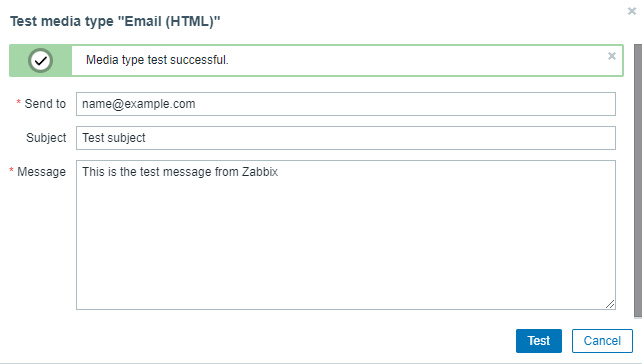 Prueba Zabbix Email Popup