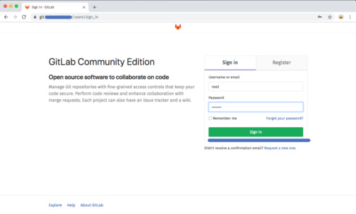 Inicia sesión como root