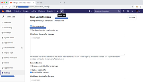 Configurar las restricciones de inscripción
