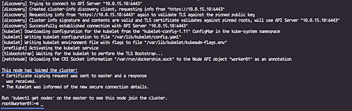 Añadir nodos de trabajo al clúster de Kubernetes