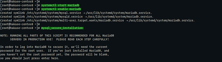 Instalación de MariaDB
