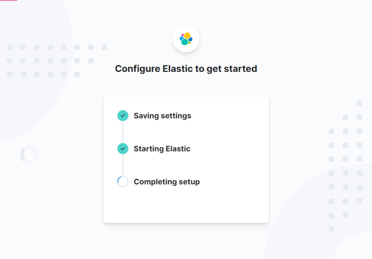Configuración web de Elasticsearch