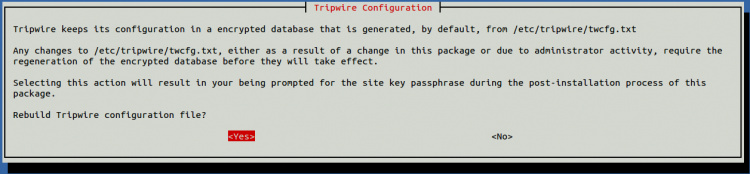 Reconstruir el archivo de configuración