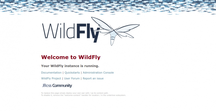 Servidor de aplicaciones WildFly JAVA