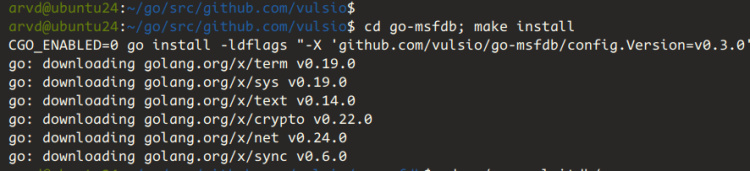 go-msfdb