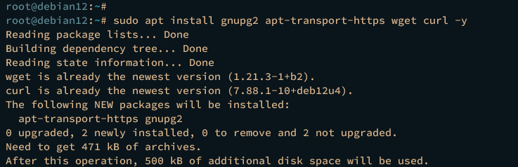 instalar deps básicos