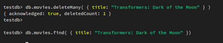 borrar todos los documentos