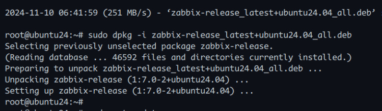 añadir repositorio zabbix