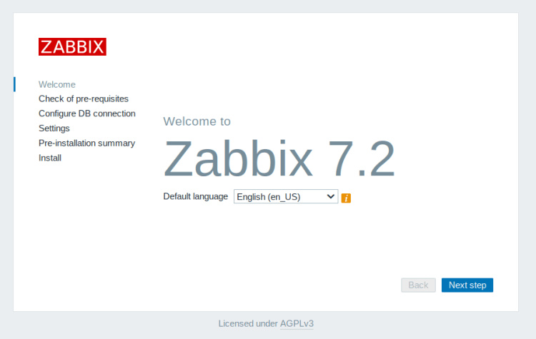 lenguaje zabbix