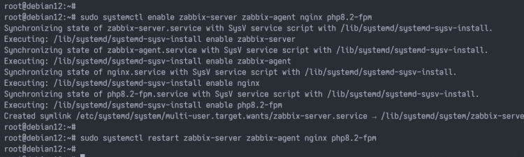 activar zabbix