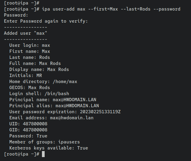 crear usuario freeipa max