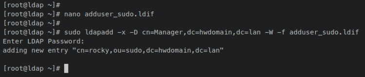 añadir usuarios de OpenLDAP a sudo