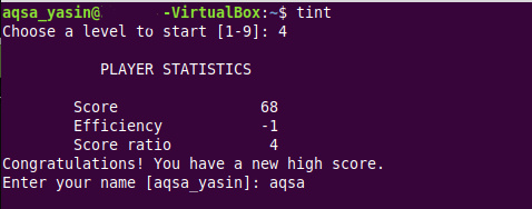 Puntuación del Tetris