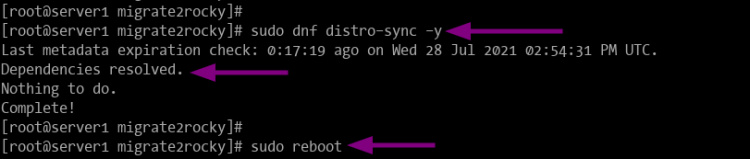 Se ha completado la migración de Rocky Linux
