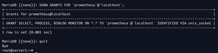 comprobar usuario mysql