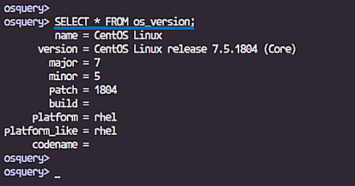 Mostrar detalles sobre el SO