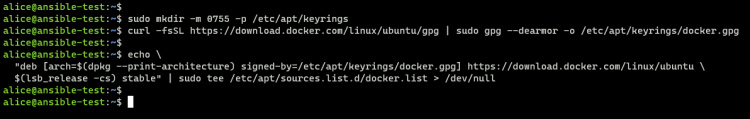 Añadir repositorio docker