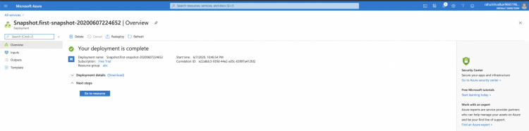 El despliegue está listo
