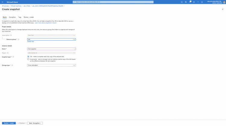 Ajustes de encriptación