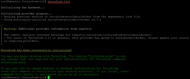 inicializa tu directorio de trabajo