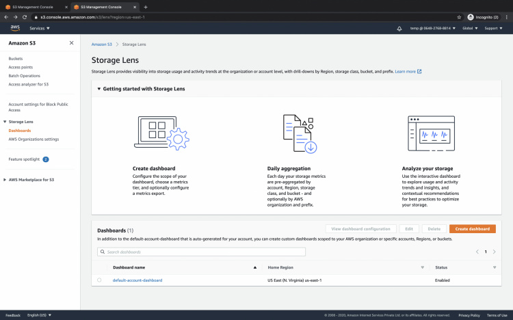 Volver al panel de la lente S3