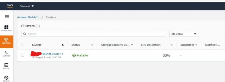 El clúster está listo para su uso