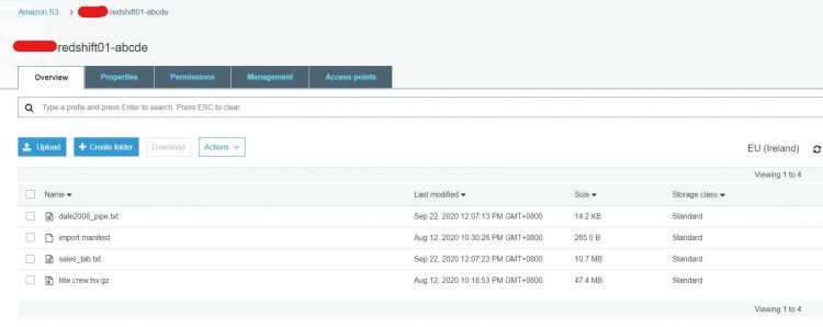 Carga de datos de prueba
