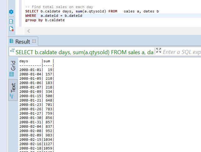 Resultado de la prueba