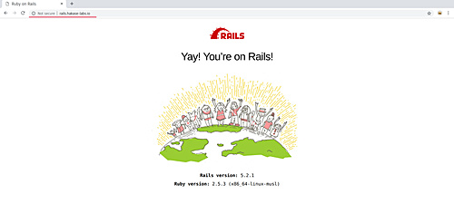 Rails se ejecuta con éxito