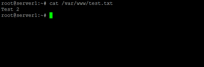 Archivo sincronizado de nuevo