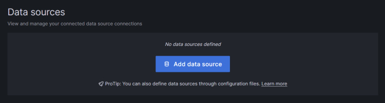 añadir fuente de datos