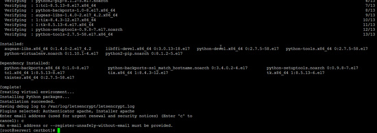 Instalar certbot en CentOS