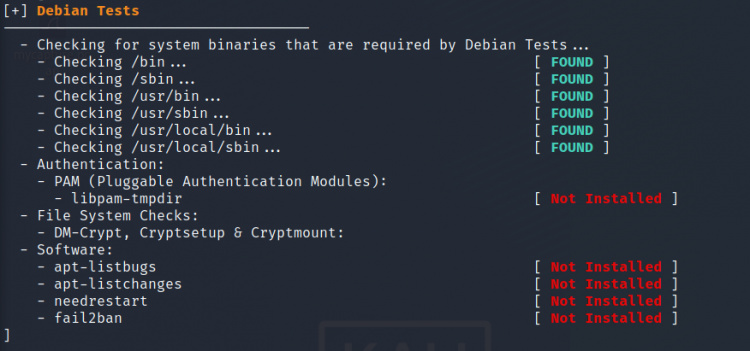 Pruebas de Debian