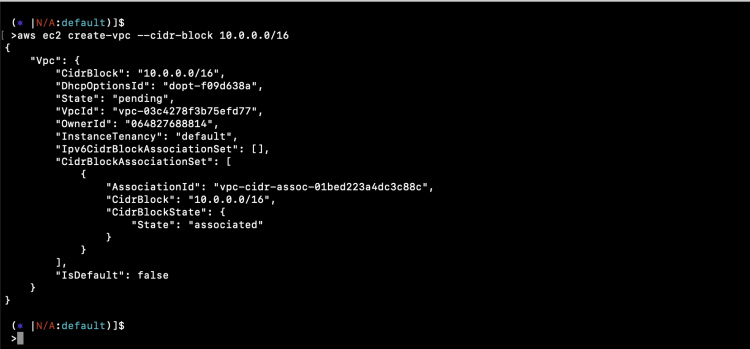 Crear VPC