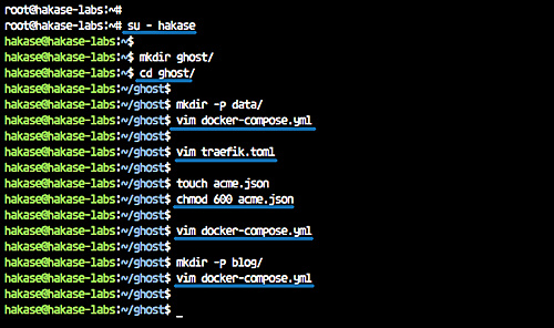 Crear y configurar el servicio fantasma
