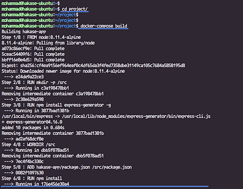 Construye el proyecto Docker