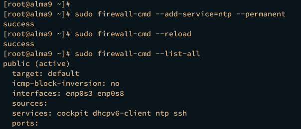 configurar firewalld