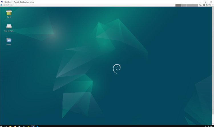 Servidor RDP con Escritorio XFCE