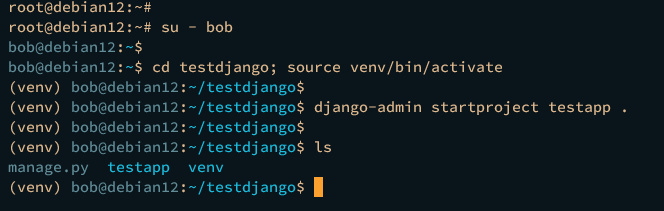 crear proyecto django