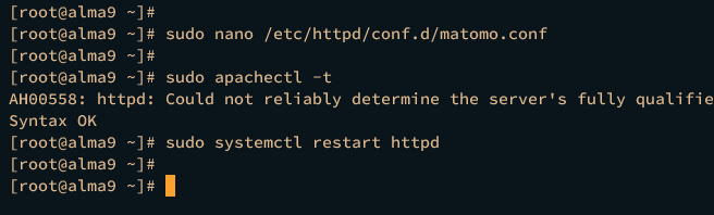 configurar el host virtual httpd
