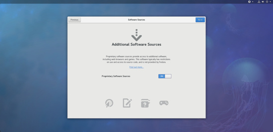 activar los repositorios de fuentes de software propietario