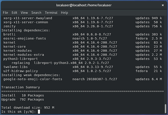 Actualiza el sistema