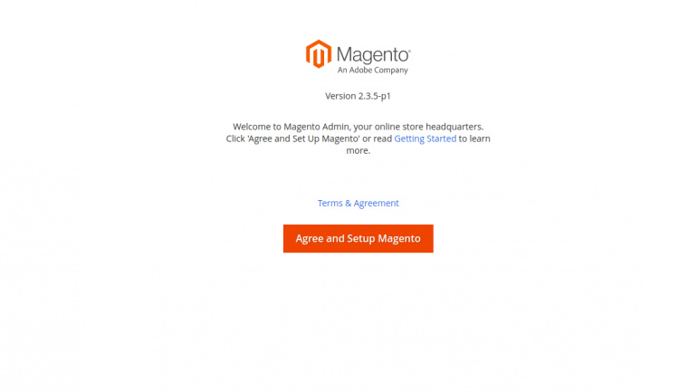 Configuración de Magento