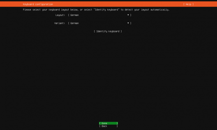 Se ha seleccionado una disposición de teclado alternativa