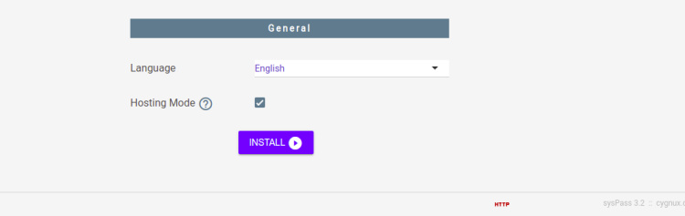 Iniciar sesión en sysPass