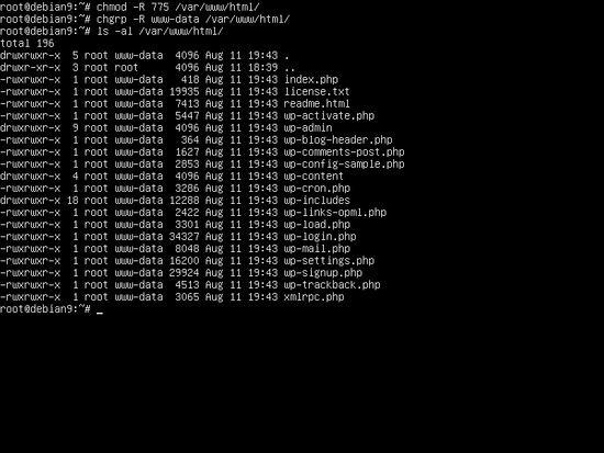 Archivos de WordPress