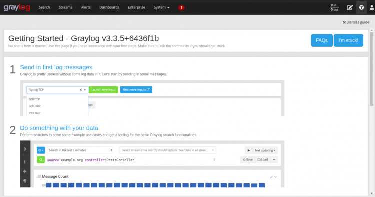 Cómo empezar con Graylog