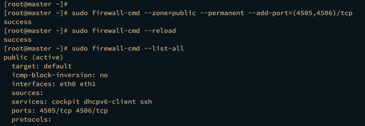 configurar firewalld